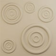 thumbnail image 1 of Ekena Millwork 19 5/8"W x 19 5/8"H Reece EnduraWall Decorative 3D Wall Panel, UltraCover Satin Smokey Beige (12-Pack for 32.04 Sq. Ft.), 1 of 6