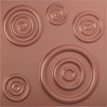 thumbnail image 1 of Ekena Millwork 19 5/8"W x 19 5/8"H Reece EnduraWall Decorative 3D Wall Panel, Universal Pearl Metallic Champagne Pink (12-Pack for 32.04 Sq. Ft.), 1 of 6