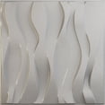 thumbnail image 1 of Ekena Millwork 19 5/8"W x 19 5/8"H Riverbank EnduraWall Decorative 3D Wall Panel, Textured Metallic Silver (Covers 2.67 Sq. Ft.), 1 of 6