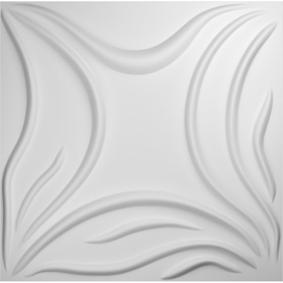 Ekena Millwork 19 5/8"W x 19 5/8"H Savannah EnduraWall Decorative 3D Wall Panel (12-Pack for 32.1 Sq. Ft.)