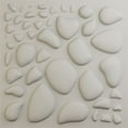 thumbnail image 1 of Ekena Millwork 19 5/8"W x 19 5/8"H Shale EnduraWall Decorative 3D Wall Panel, UltraCover Satin Blossom White (Covers 2.67 Sq. Ft.), 1 of 6