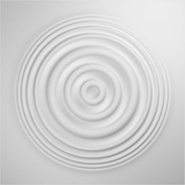 Ekena Millwork 19 5/8"W x 19 5/8"H Shallows EnduraWall Decorative 3D Wall Panel (Covers 2.67 Sq. Ft.)