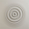 thumbnail image 1 of Ekena Millwork 19 5/8"W x 19 5/8"H Shallows EnduraWall Decorative 3D Wall Panel, UltraCover Satin Blossom White (Covers 2.67 Sq. Ft.), 1 of 6