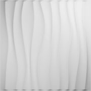 Ekena Millwork 19 5/8"W x 19 5/8"H Shoreline EnduraWall Decorative 3D Wall Panel (Covers 2.67 Sq. Ft.)