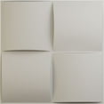 thumbnail image 1 of Ekena Millwork 19 5/8"W x 19 5/8"H Smith EnduraWall Decorative 3D Wall Panel, UltraCover Satin Blossom White (Covers 2.67 Sq. Ft.), 1 of 6