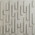 thumbnail image 1 of Ekena Millwork 19 5/8"W x 19 5/8"H Staggered Brick EnduraWall Decorative 3D Wall Panel, UltraCover Satin Blossom White (12-Pack for 32.04 Sq. Ft.), 1 of 6