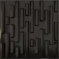 thumbnail image 1 of Ekena Millwork 19 5/8"W x 19 5/8"H Staggered Brick EnduraWall Decorative 3D Wall Panel, Universal Metallic Carbon Mist (12-Pack for 32.04 Sq. Ft.), 1 of 6