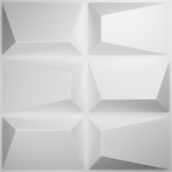Ekena Millwork 19 5/8"W x 19 5/8"H Stratford EnduraWall Decorative 3D Wall Panel (Covers 2.67 Sq. Ft.)