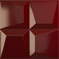 thumbnail image 1 of Ekena Millwork 19 5/8"W x 19 5/8"H Tellson EnduraWall Decorative 3D Wall Panel, Gloss Merlot (12-Pack for 32.04 Sq. Ft.), 1 of 6