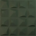 thumbnail image 1 of Ekena Millwork 19 5/8"W x 19 5/8"H Tristan EnduraWall Decorative 3D Wall Panel, UltraCover Satin Hunt Club Green (12-Pack for 32.04 Sq. Ft.), 1 of 6