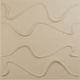 thumbnail image 1 of Ekena Millwork 19 5/8"W x 19 5/8"H Versailles EnduraWall Decorative 3D Wall Panel, UltraCover Satin Smokey Beige (Covers 2.67 Sq. Ft.), 1 of 6