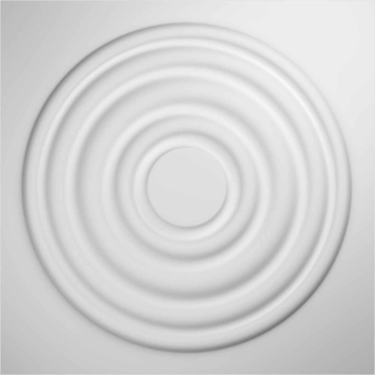 White Textured 3D PVC Decorative Wall Panels
