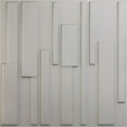 thumbnail image 1 of Ekena Millwork 19 5/8"W x 19 5/8"H Wigan EnduraWall Decorative 3D Wall Panel, Textured Metallic Silver (12-Pack for 32.04 Sq. Ft.), 1 of 6