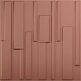 thumbnail image 1 of Ekena Millwork 19 5/8"W x 19 5/8"H Wigan EnduraWall Decorative 3D Wall Panel, Universal Pearl Metallic Champagne Pink (12-Pack for 32.04 Sq. Ft.), 1 of 6