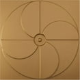 thumbnail image 1 of Ekena Millwork 19 5/8"W x 19 5/8"H Windmill EnduraWall Decorative 3D Wall Panel, Bright Coat Gold (Covers 2.67 Sq. Ft.), 1 of 6