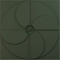 thumbnail image 1 of Ekena Millwork 19 5/8"W x 19 5/8"H Windmill EnduraWall Decorative 3D Wall Panel, UltraCover Satin Hunt Club Green (12-Pack for 32.04 Sq. Ft.), 1 of 6