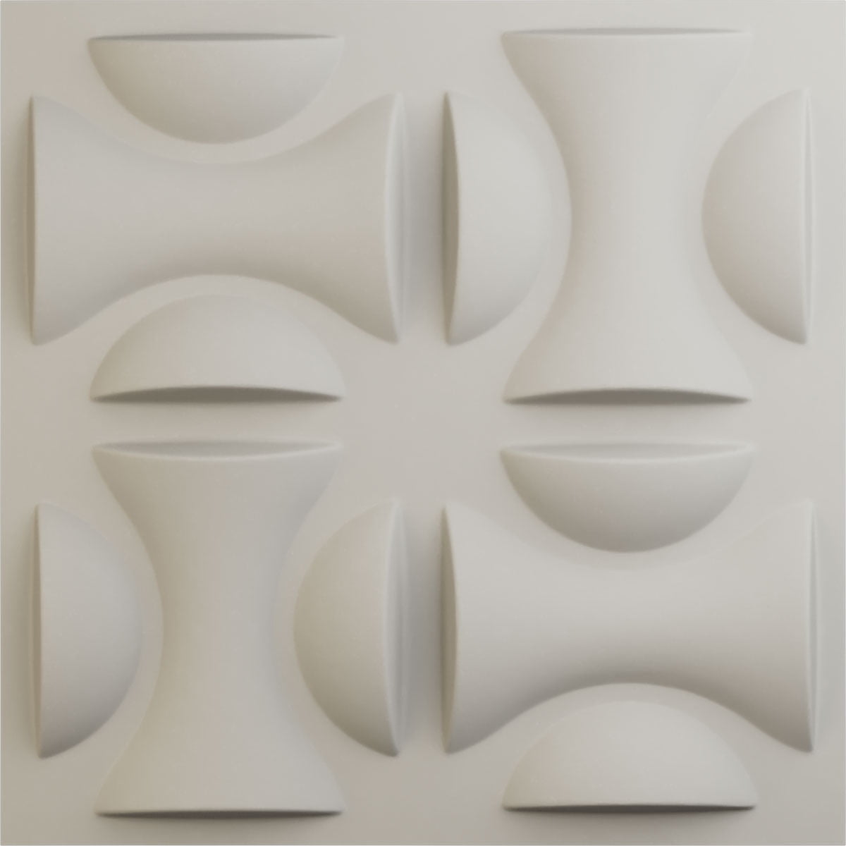 UltraCover Satin Blossom White 3D Textured PVC Wall Panel