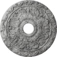 thumbnail image 1 of Ekena Millwork 19 7/8"OD x 3 5/8"ID x 1 1/4"P Spring Leaf Ceiling Medallion (Fits Canopies up to 5 5/8"), Hand-Painted Ultra Pure White Crackle, 1 of 6