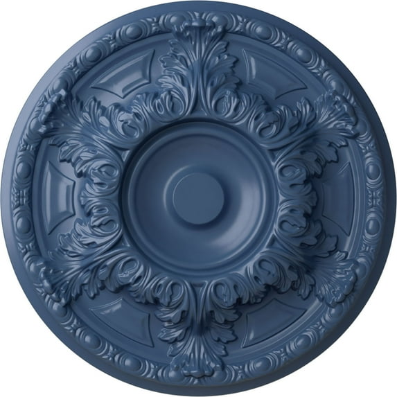 Ekena Millwork 19"OD x 1 1/2"P Granada Ceiling Medallion (Fits Canopies up to 7 1/8"), Hand-Painted Americana