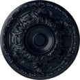 thumbnail image 1 of Ekena Millwork 19"OD x 1 1/2"P Granada Ceiling Medallion (Fits Canopies up to 7 1/8"), Hand-Painted Midnight Dream, 1 of 7