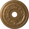 thumbnail image 1 of Ekena Millwork 19"OD x 3 1/2"ID x 1"P Baltimore Thermoformed PVC Ceiling Medallion (Fits Canopies up to 7 3/4"), Metallic Gold Rush, 1 of 10