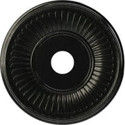 Ekena Millwork 19"OD x 3 1/2"ID x 1"P Berkshire Thermoformed PVC Ceiling Medallion (Fits Canopies up to 8 3/8"), Textured Metallic Galaxy