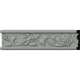 thumbnail image 1 of Ekena Millwork 2 1/2"H x 1/2"P x 94 1/2"L, (9 1/2" Repeat), Running Rose Chair Rail (8-Pack), 1 of 6