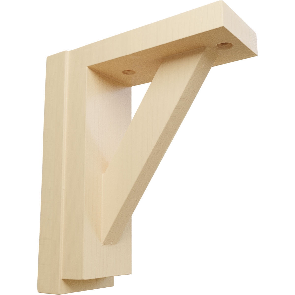 Maple Wood Traditional Shelf Bracket 7.5" x 6.25"
