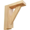 thumbnail image 1 of Ekena Millwork 2 1/2"W x 6 1/4"D x 7 1/2"H Traditional Shelf Bracket, Red Oak (2-Pack), 1 of 4