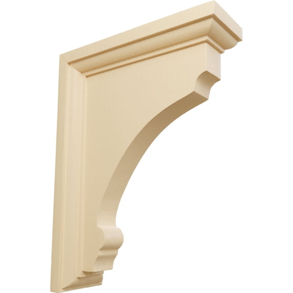 Ekena Millwork 2 1/2"W x 6"D x 8"H Medium Thompson Wood Bracket, Maple (2-Pack)