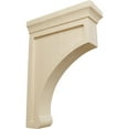 thumbnail image 1 of Ekena Millwork 2 1/2"W x 7"D x 10"H Large Gomez Wood Bracket, Rubberwood (6-Pack), 1 of 4