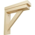 thumbnail image 1 of Ekena Millwork 2 1/2"W x 8 3/4"D x 8 1/4"H Traditional Shelf Bracket, Maple (2-Pack), 1 of 4