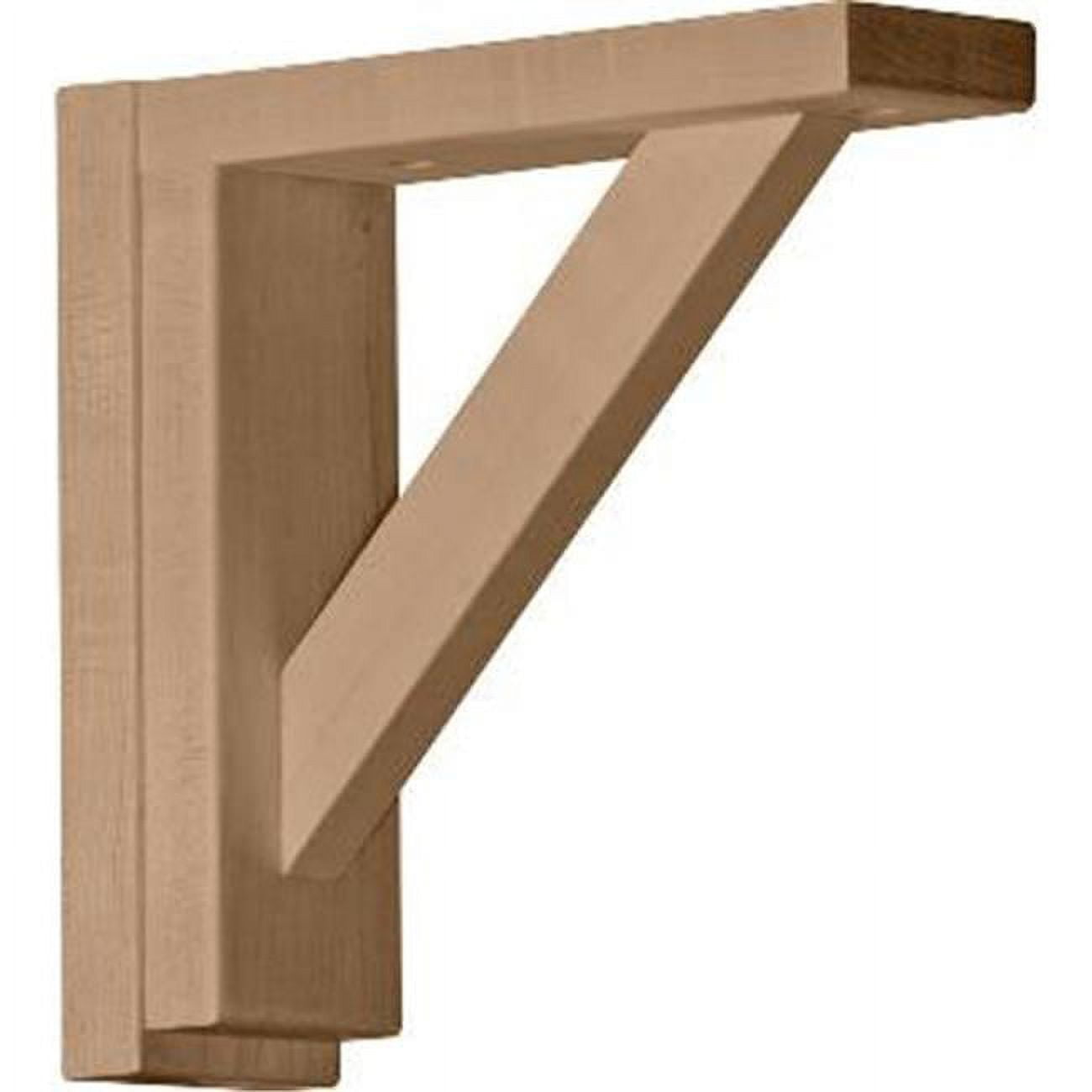 Maple Wood Traditional Shelf Bracket 8.75" x 8.25"