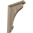 thumbnail image 1 of Ekena Millwork 2 1/2"W x 8"D x 12"H Extra Large Thompson Wood Bracket, Walnut (4-Pack), 1 of 5