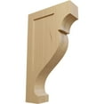 thumbnail image 1 of Ekena Millwork 2 1/2"W x 8"D x 14"H Large Rockport Wood Corbel, Cherry, 1 of 4