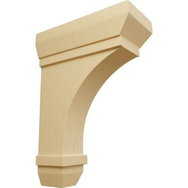 Ekena Millwork 2 1/4"W x 5"D x 7"H Stockport Bracket, Alder