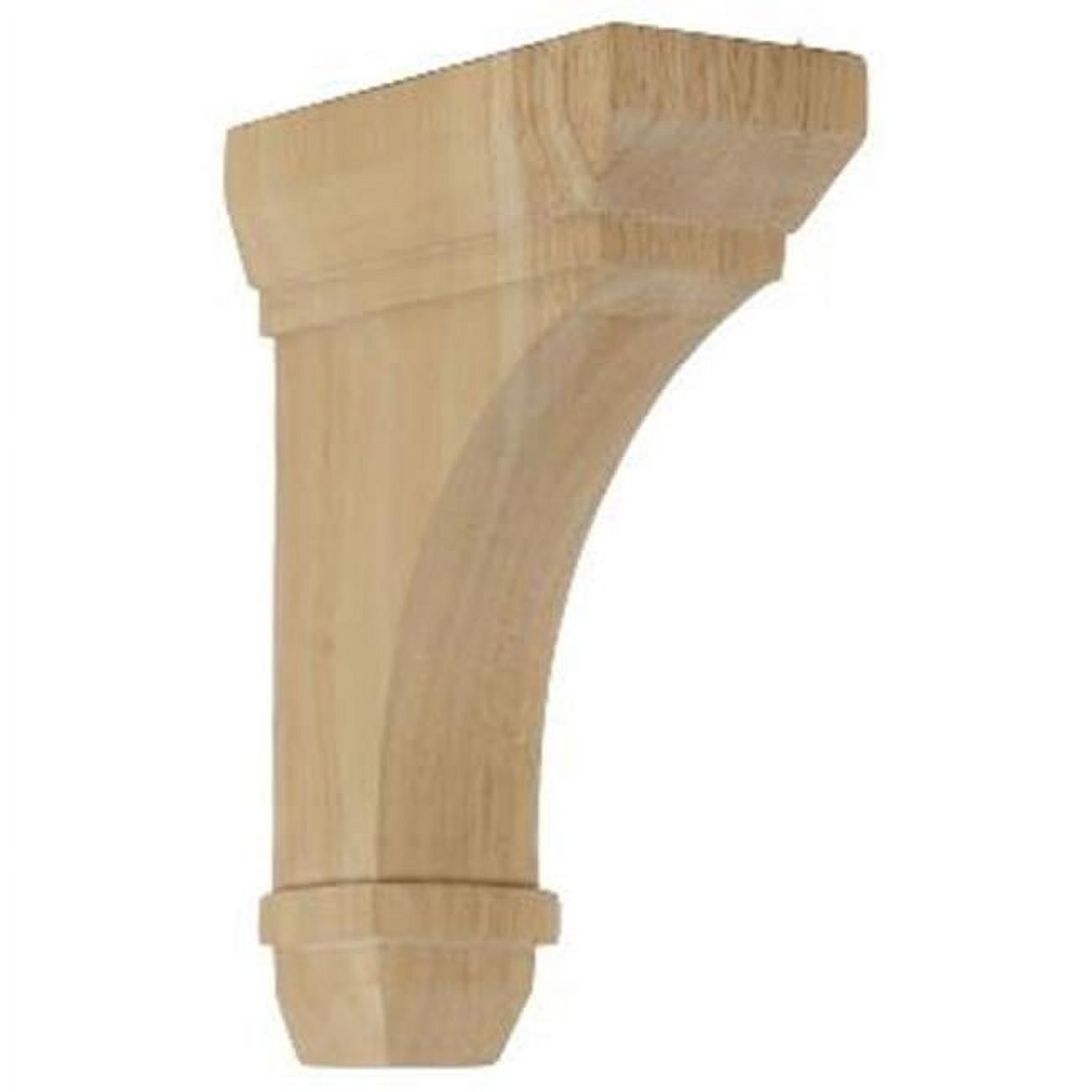 Cherry Wood Hand-Carved 7" Decorative Corbel Bracket