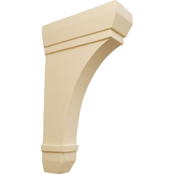 Ekena Millwork 2 1/4"W x 6"D x 10"H Stockport Bracket, Maple