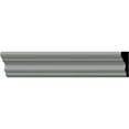 thumbnail image 1 of Ekena Millwork 2"H x 5/8"P x 94 1/2"L Claremont Chair Rail (12-Pack), 1 of 6