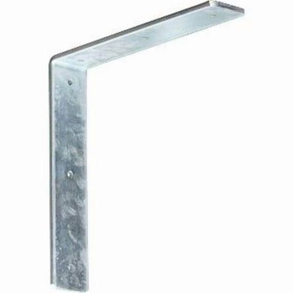 Ekena Millwork 2"W x 10"D x 10"H Hamilton Steel Bracket, Unfinished