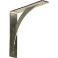 thumbnail image 1 of Ekena Millwork 2"W x 10"D x 10"H Legacy Bracket, Stainless Steel (2-Pack), 1 of 10