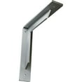 thumbnail image 1 of Ekena Millwork 2"W x 10"D x 10"H Stockport Steel Bracket, Unfinished, 1 of 12