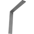 thumbnail image 1 of Ekena Millwork 2"W x 12"D x 12"H Hamilton Steel Bracket, Hammered Gray, 1 of 11
