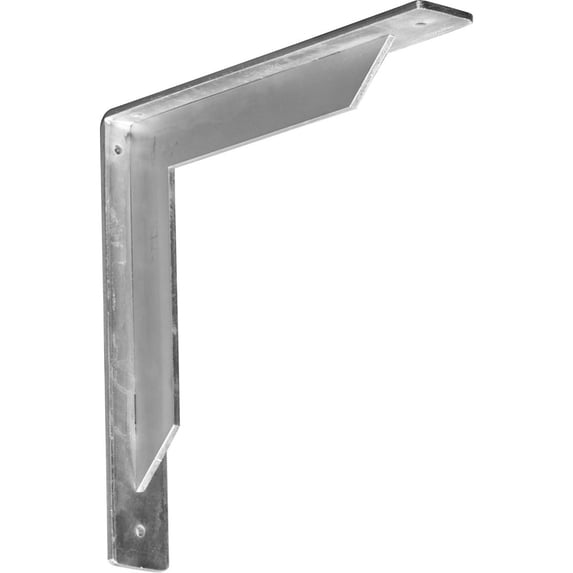 Ekena Millwork 2"W x 12"D x 12"H Stockport Bracket, Steel (6-Pack)