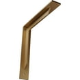 thumbnail image 1 of Ekena Millwork 2"W x 12"D x 12"H Stockport Steel Bracket, Hammered Gold, 1 of 12