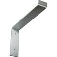 thumbnail image 1 of Ekena Millwork 2"W x 12"D x 7 3/4"H Steel Truss Shelf Bracket, Unfinished, 1 of 11