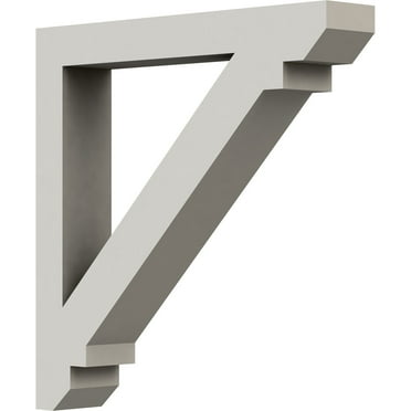 Ekena Millwork 2"W x 13 7/8"D x 13 7/8"H Ashford Bracket