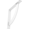 thumbnail image 1 of Ekena Millwork 2"W x 14"D x 14"H Bulwark Steel Bracket, White Primer, 1 of 12