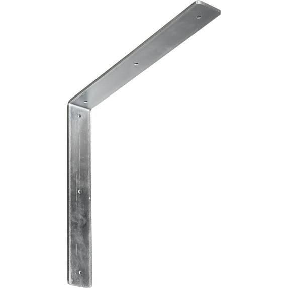 Ekena Millwork 2"W x 14"D x 14"H Hamilton Bracket, Steel (6-Pack)