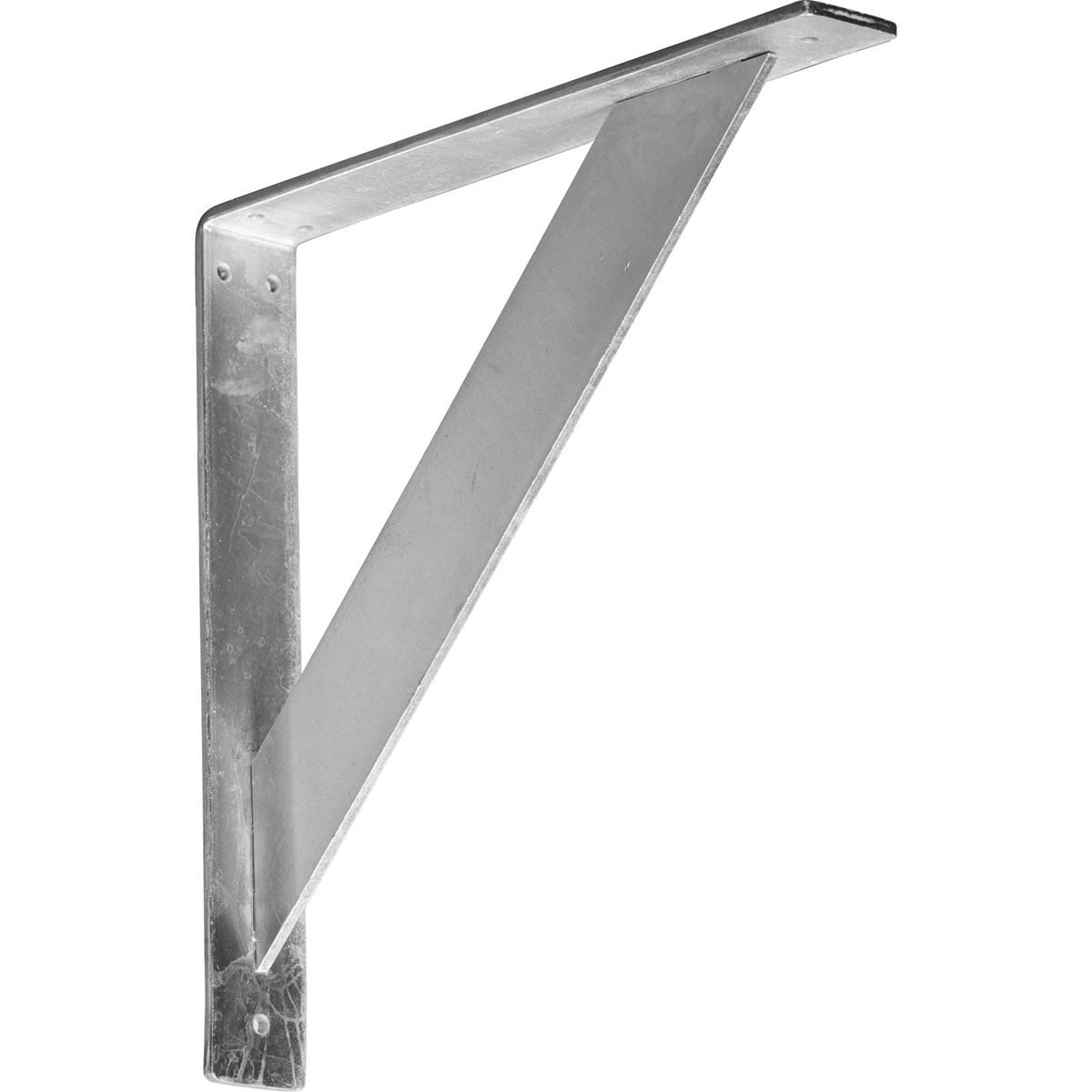 Ekena Millwork 2"W x 14"D x 14"H Traditional Bracket, Steel (4-Pack)